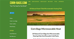 Desktop Screenshot of corn-bags.com